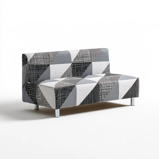 Nowoczesna sofa, o nowoczesnej formie, kolor: szary